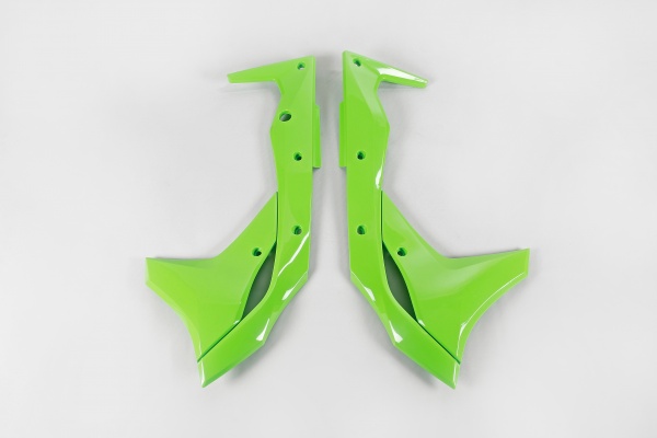 Radiator Covers green for Kawasaki KX 250 F (2017-20) - KX 250 (2019-20)